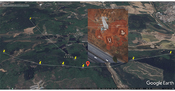 无人机电力巡线应用施工识别图